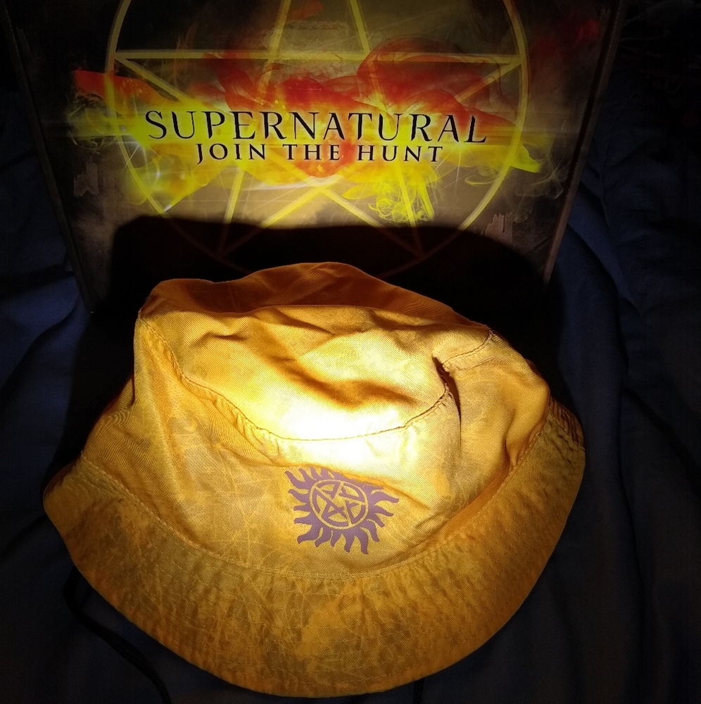 Supernatural Yellow Bucket Hat